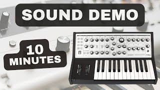 Moog Sub Phatty – 10 Minutes Synth Exploration | Sound Demo (No Talking)