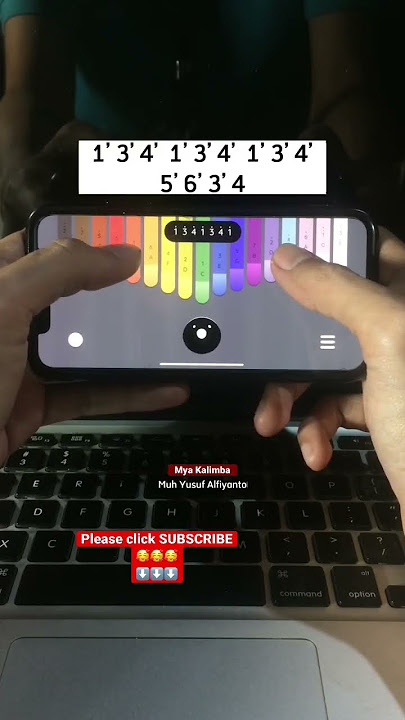 Love is gone slander easy tabs (kalimba app) #kalimba #kalimbatutorial #keylimba