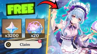 WATCH THIS BEFORE THE 7.1 GENSHIN ANNIVERSARY! ALL FREE REWARDS   LIMITED 5-STAR   WEAPON?!
