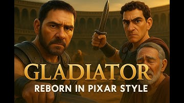 GLADIATOR - Pixar-Style Animated Short (Epic Retelling in 3D)