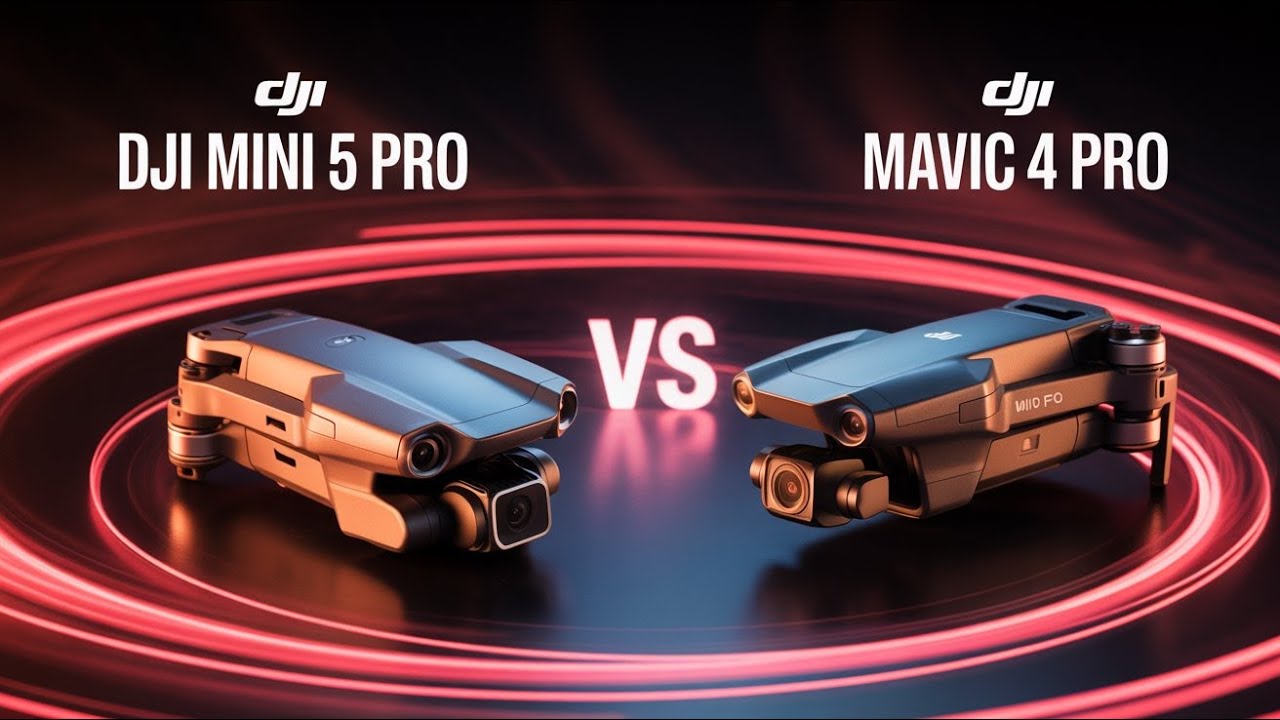 DJI Mini 5 Pro vs Mavic 4 Pro - Which 2025 Drone Is the Real Game ...