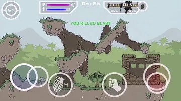 Mini Militia:1v1 with Blast