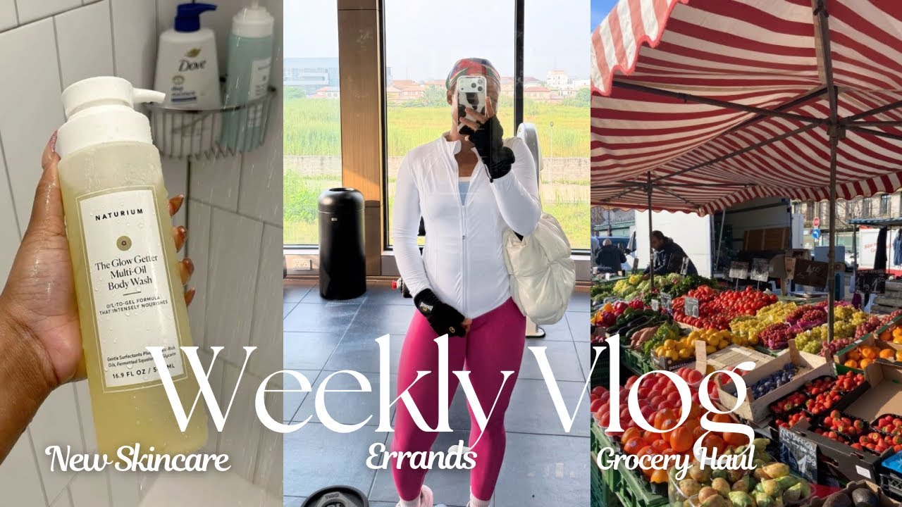 Getting My Life Together Week As A Mum | Cooking, Grocery Haul ,Skincare , Gym & Back-To-School Prep