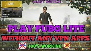 Play PUBG LITE without any VPN apps 100% working with proof,server error fixed,server not reaponding screenshot 2