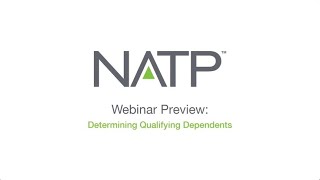 Webinar preview: Determining Qualifying Dependents