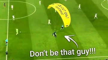 Protestor Paramotor Pilot Crashes Into Stadium - My Thoughts