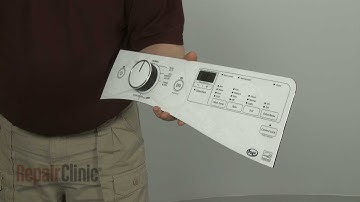 Whirlpool Front Load Washer Control Panel Assembly WPW10750475
