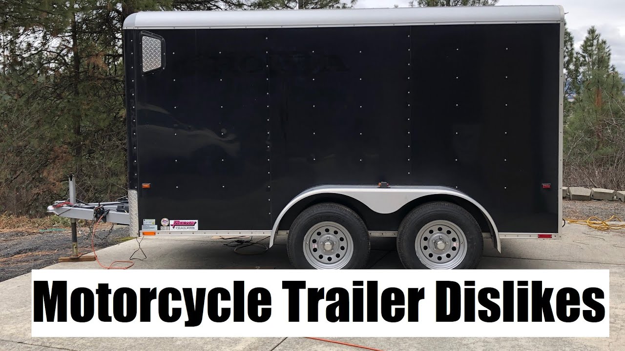 Moto-Trailer Dislikes | 7x12 Wells Cargo Motorcycle Trailer