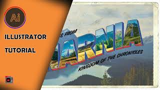 How To Create a Vintage Postcard Design in Illustrator & Photoshop (EASY)