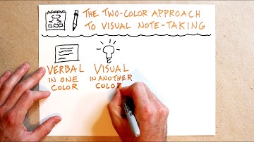 The Two-Color Approach To Taking Visual Notes