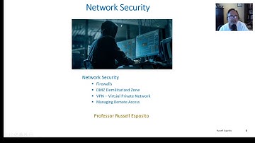 Information Security - Part 2 - Network Fundamentals & Network Security - Russell Esposito