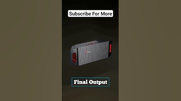 Speaker 3d Model #beats #jbl #sony #speaker #3d #blender #maya #technology #3danimation #beatbox