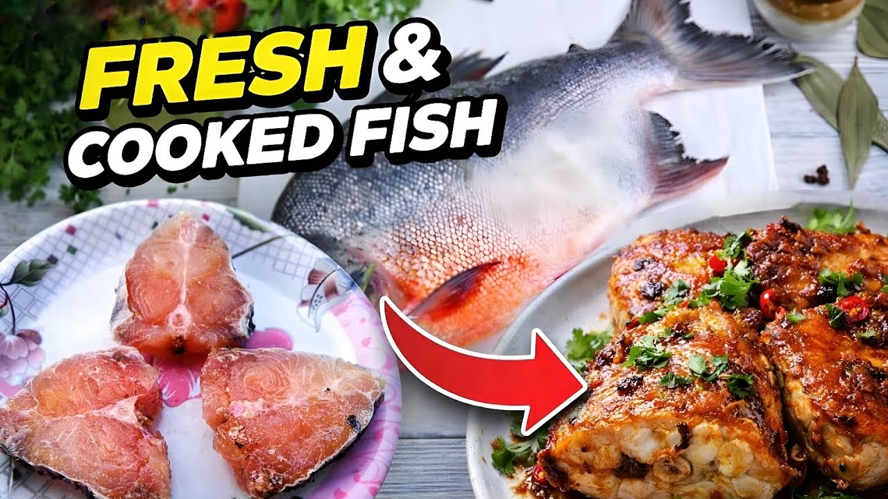 Spicy Homemade Fish Curry Delight | Fresh And Cooked Fish 🐟😋| #indianrecipes #foryou #cookingchannel