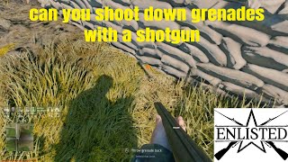 can you shoot grenades in enlisted