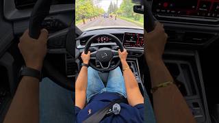 Tiguan sport mode vs normal driving comparison #driving #suv