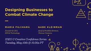 Designing Businesses to Reverse Climate Change