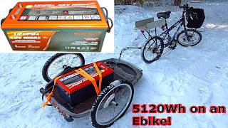 I Powered a DIY Ebike with an EnjoyBot 48V 100Ah LFP Golf Cart Battery & {Full Review}