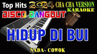 Hidup Dibui - D'lloyd || Karaoke (Nada Cowok) Disco Dangdut Orgen Tunggal Terbaru