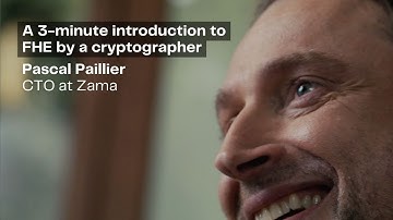 A 3-minute introduction to Fully Homomorphic Encryption by a cryptographer