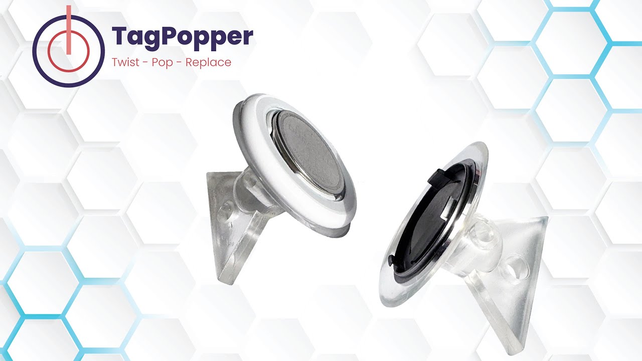 TagPopper Battery Cover Removal and Reassembly Tool for Apple AirTag – CR2032 Battery Cover Opener