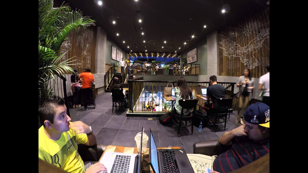 Starbucks Street Mall Panama Time Lapse YouTube