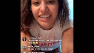 Humberly González First Instagram Live