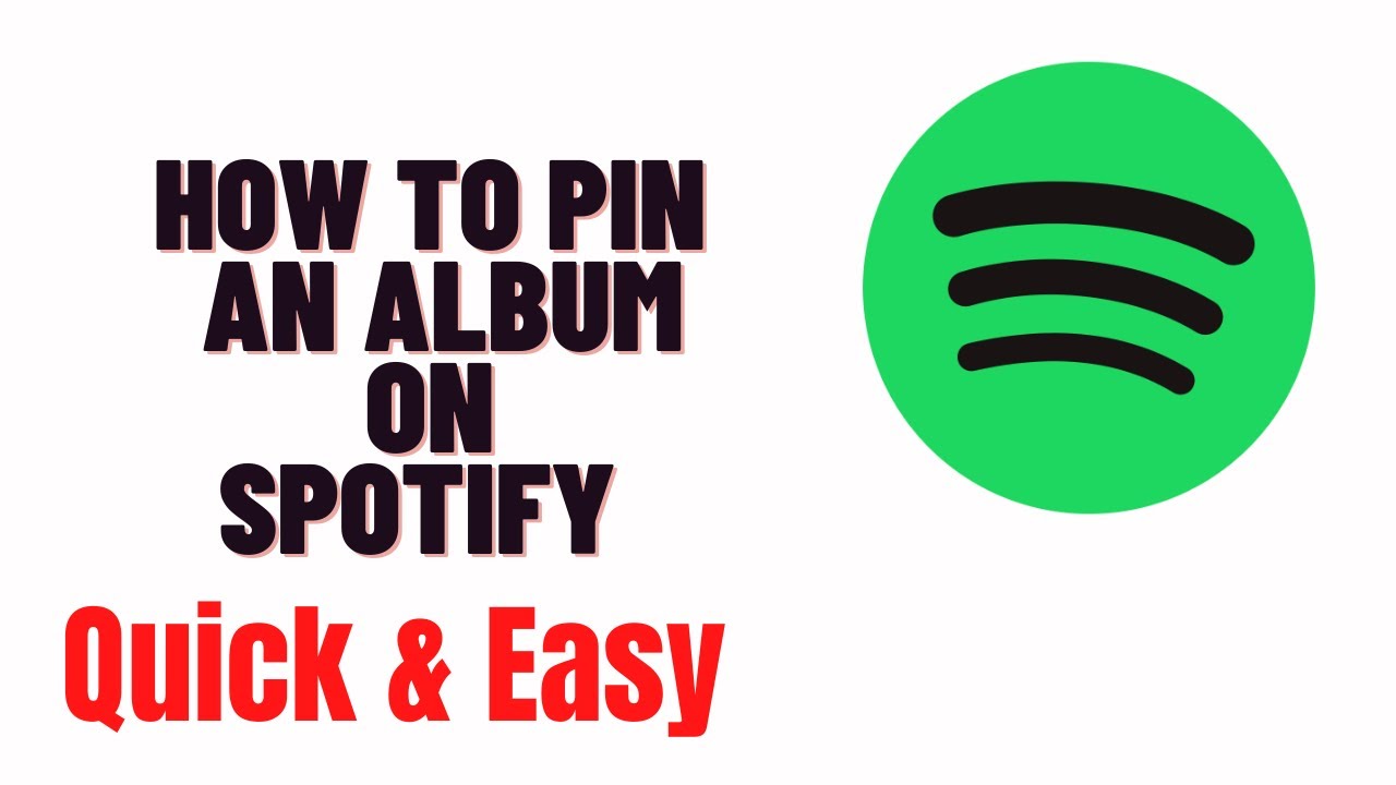 how to pin an album on spotify 2024 YouTube