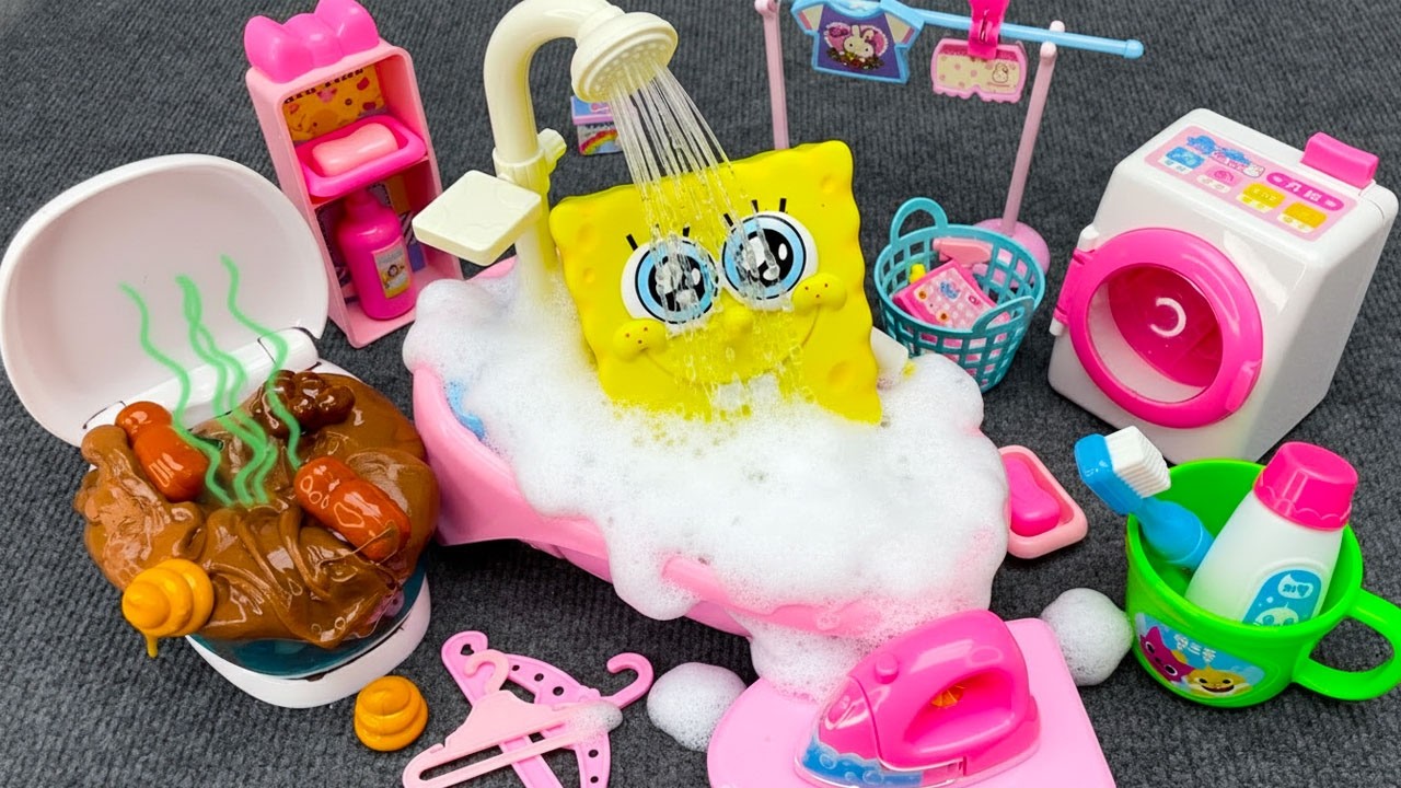 ASMR 62 Minutes SPONGEBOB SquarePants Oddly Satisfying Unboxing Toy Surprises 🧽 Unboxing Playset