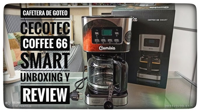 Cecotec Coffee 66 Smart Plus Cafetera de Goteo Programable 1.5L 950W