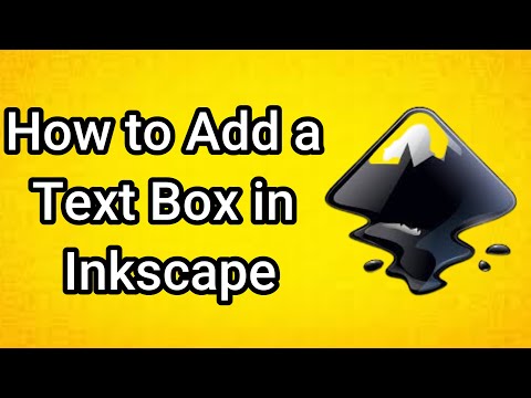 How to Add a Text Box in Inkscape - Full Guide