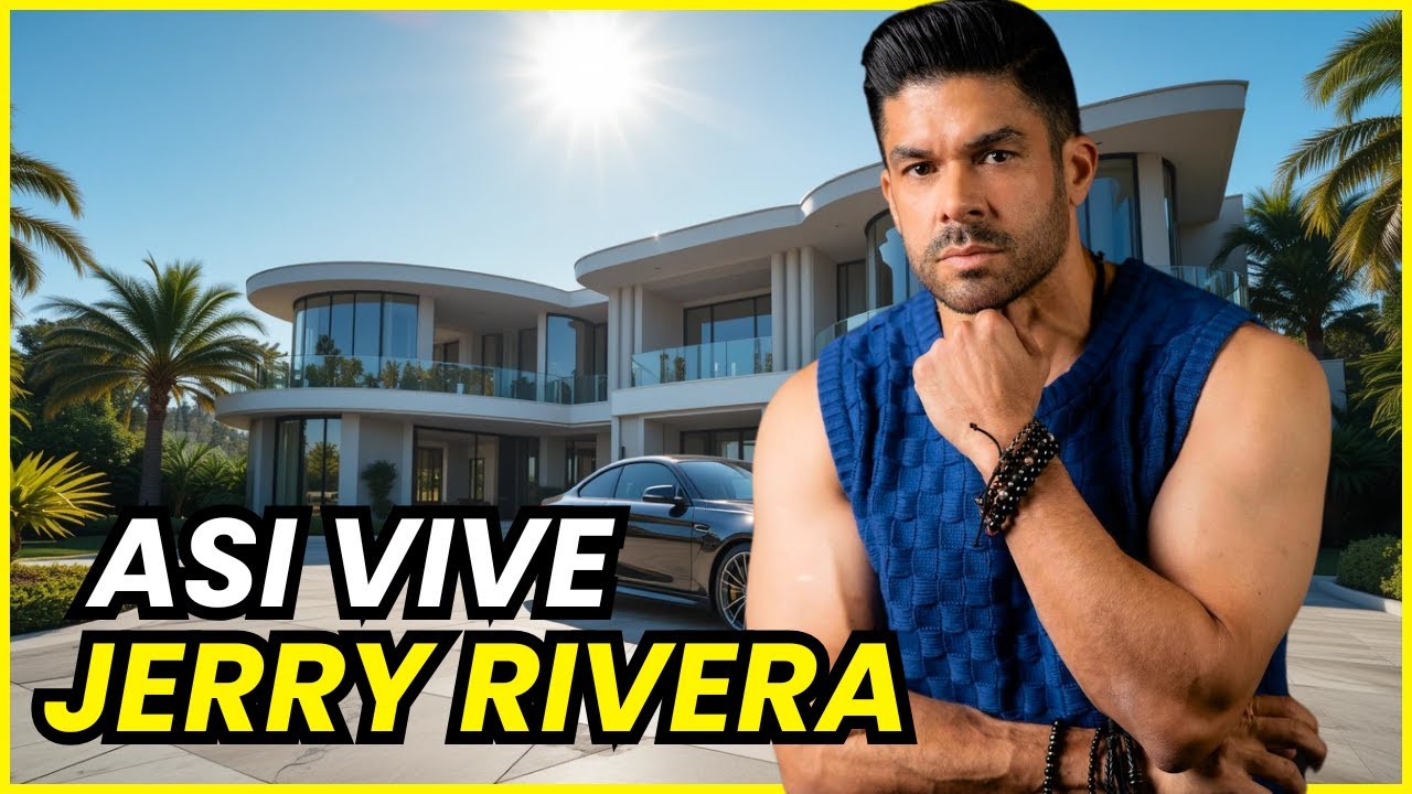 Así vive Jerry Rivera en 2026: Lujos, autos exóticos y mansiones espectaculares
