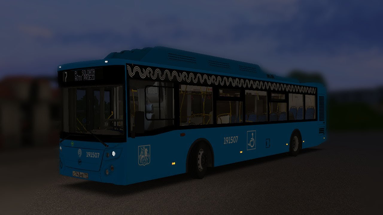 Вечерний рейс на ЛиАЗ 5292.71-78 Рестайлинг|OMSI 2|Нигорск