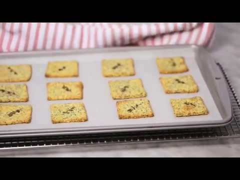 Recipe: Parmesan, Poppy & Sesame Seed Crackers