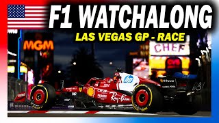 🔴 F1 Watchalong - LAS VEGAS GP - RACE - with Commentary & Live Timings