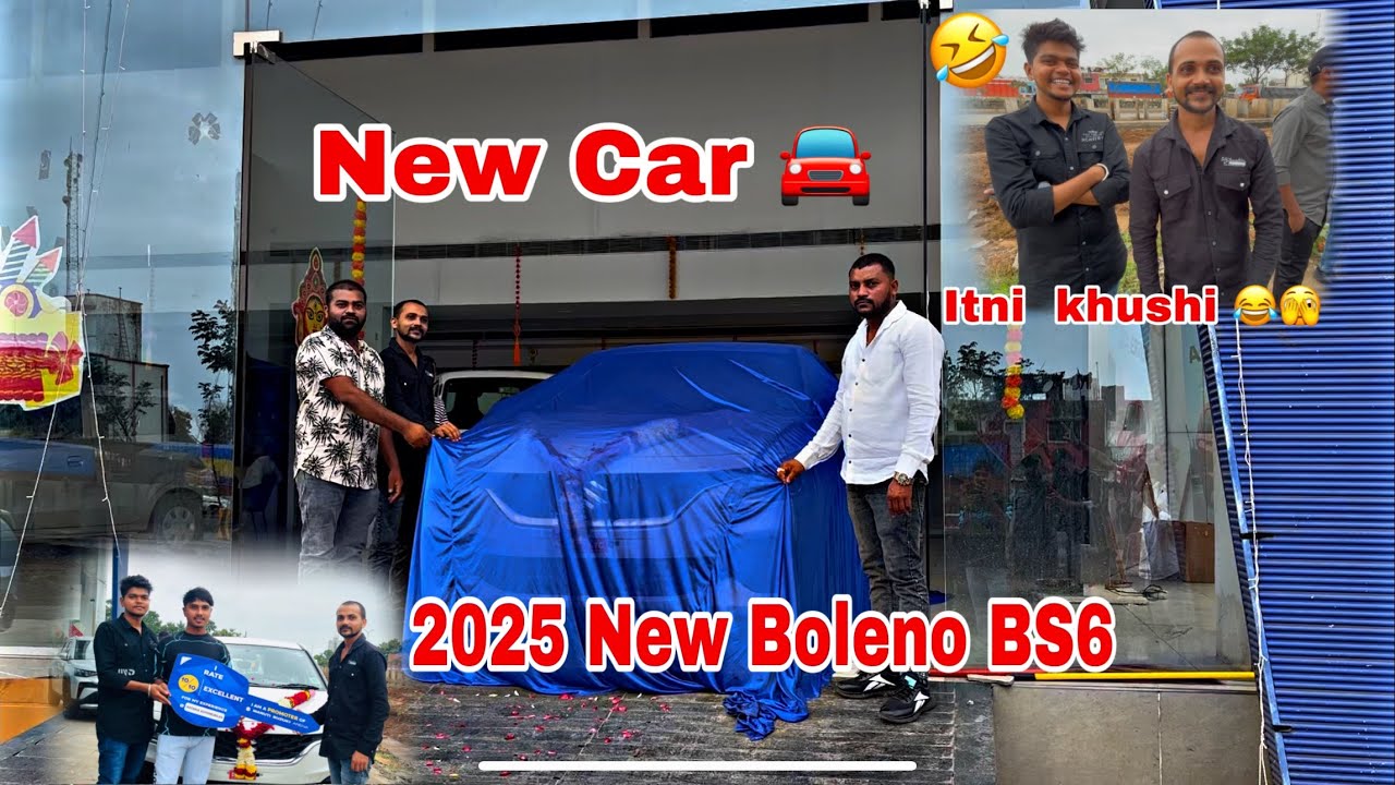 2025 New Boleno BS6 🥺🥰 || Boleno Car 🚘 Delevery In Happy Customer 😊 | vimal भाई खुशी के मारे पागल. 😂