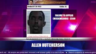 Mugshot TV - Live Arrest Booking Video Stream