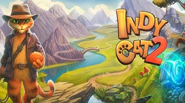 Indy Cat 2: Match 3 free game - jigsaw, puzzles Gameplay - Android - Part1 (Early Access)