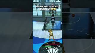 POV: YOU TRAINED WITH DE’AARON FOX IN MYCOURT😭😭😭 #nba2k23 #nbasummer #2kcommunity #basketball