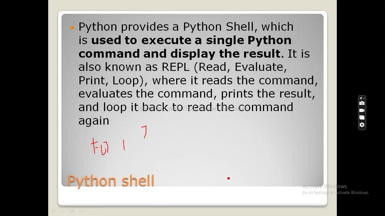 Programming in Python and Tokens in Pythons - YouTube