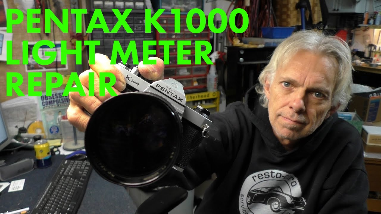 Pentax K1000 Light Meter Repair YouTube Pentax K1000 Light Meter Repair YouTube