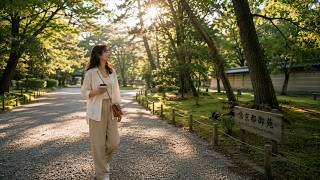 Kyoto Summer (02) ☀️ Kyoto Gyoen ✨ Luxury Neo Soul Music | Travel & Local Cultural Stories