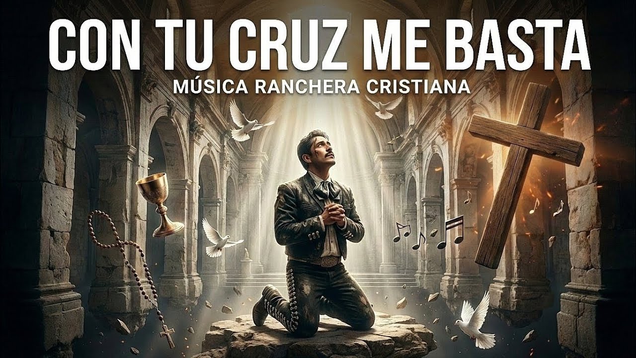 Con Tu Cruz Me Basta | Canción Cristiana Ranchera de Fe y Esperanza ✨