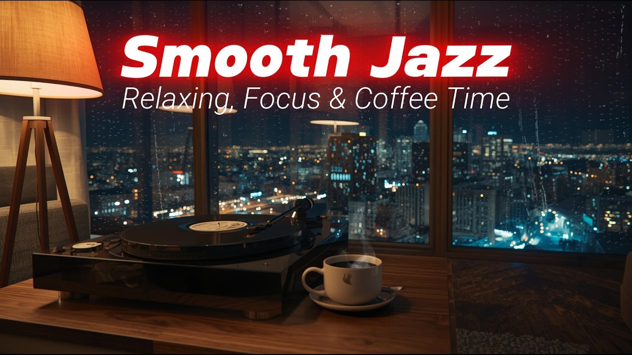 A Quiet Night in the City... 🌃 Best Smooth Jazz for Late Night Relaxation
