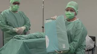 Application Video Raucodrape® PRO Hip Drape Side Position