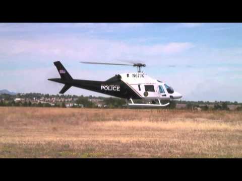 police remote control helicopter