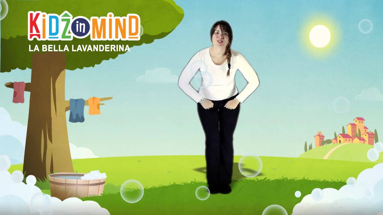 Youtube LA BELLA LAVANDERINA Canzoni per bambini con Tata Clio