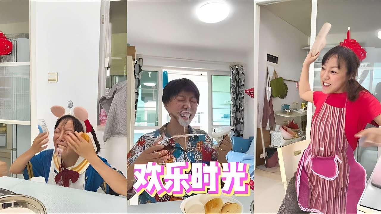 合集 | 爸爸带娃真不省心，闹笑话了【韩美美一家】