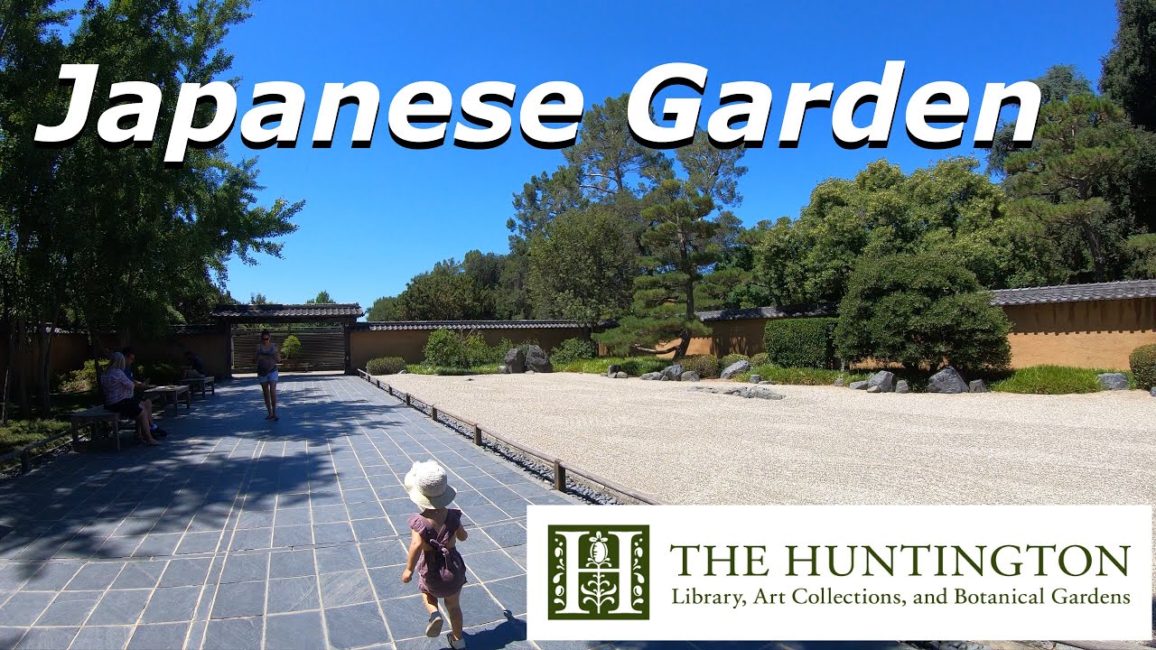 Japanese Garden At Huntington Library Youtube