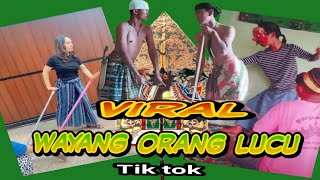 viral wayang orang lucu tik tok gokil abis