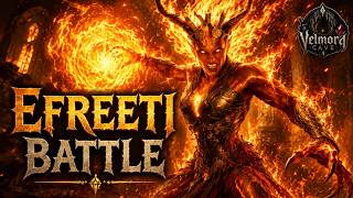 Efreeti Battle Music 🔥 Epic D&D Fire Genie Boss Fight | Fantasy RPG Combat screenshot 3